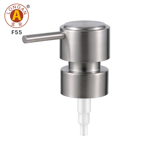 Bomba de dispensador de jabón de loción F55 28/400 Dispensador de bomba de botella de vidrio